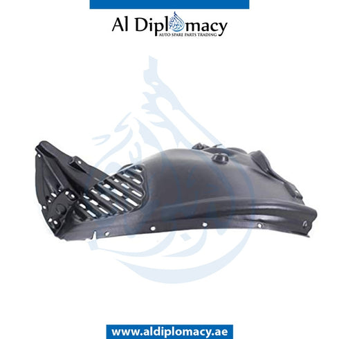 Front Left BUMPER WHEEL HOUSING Cover, SECTION for BMW X3 Series F25 (2010-2017) models, Part Number T-51717213641
